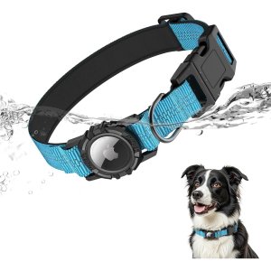 Save 30% Off IP68 Waterproof AirTag Dog Collar